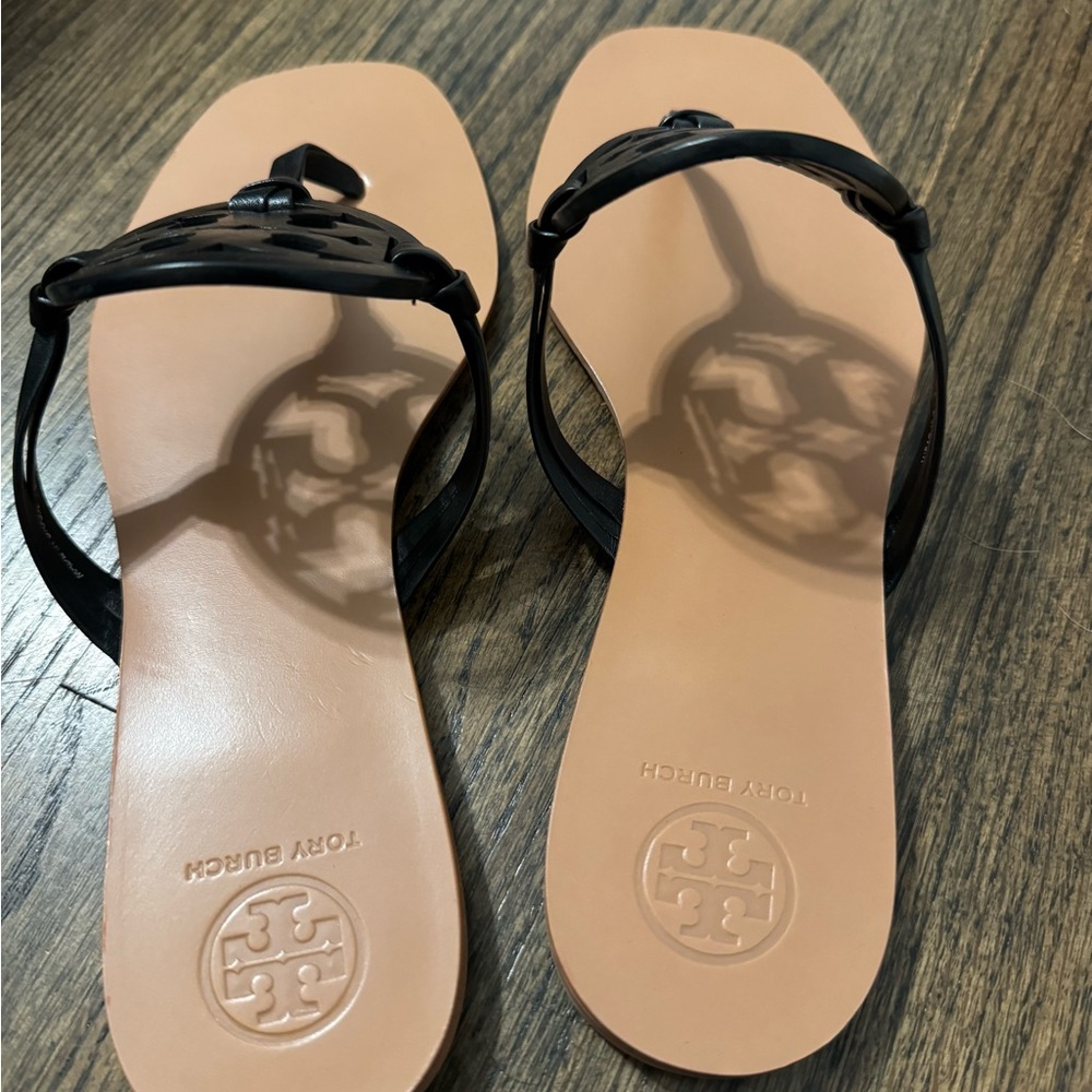 Tory Burch Miller Square Toe Sandals - Picture 2 of 3